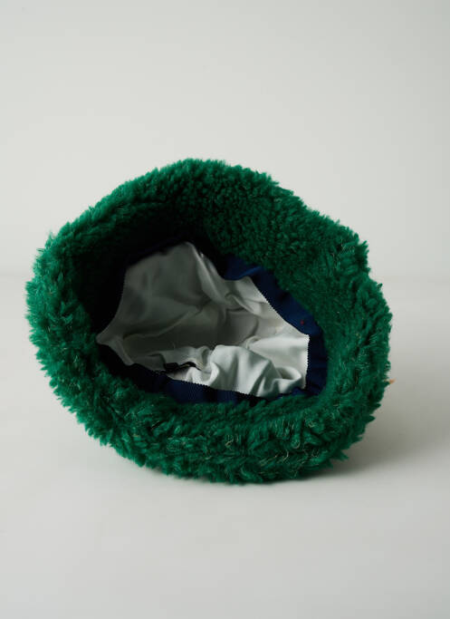 Bonnet vert NUMERO 6 pour femme