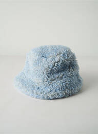 Bonnet doublure bleu NUMERO 6 femme