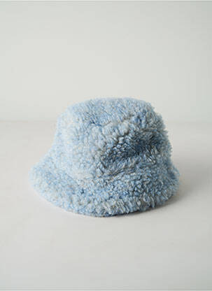 Bonnet bleu NUMERO 6 pour femme