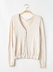 Gilet manches longues beige SANS MARQUE pour femme seconde vue