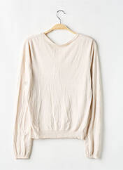 Gilet manches longues beige SANS MARQUE pour femme seconde vue