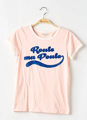 T-shirt rose MONOPRIX pour fille seconde vue