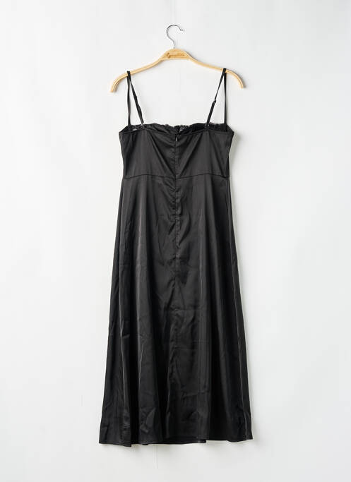 Robe mi-longue noir CIDER pour femme