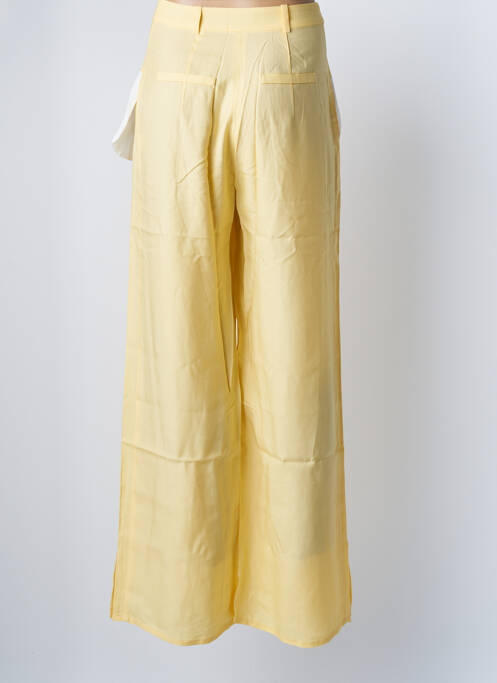 Pantalon large jaune NUMERO 6 pour femme