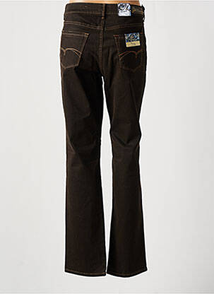 Jeans coupe droite stretch taille normale marron PIONEER femme