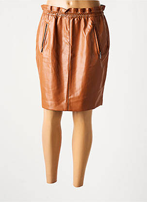 Jupe courte poches marron ESQUALO femme