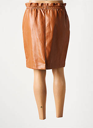 Jupe courte poches marron ESQUALO femme