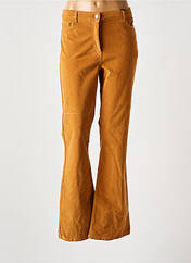 Pantalon droit marron JULIE GUERLANDE pour femme seconde vue