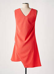 Robe courte orange LESLIE pour femme seconde vue