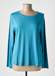 Top bleu FRANK WALDER pour femme seconde vue