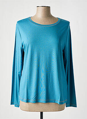 Top bleu FRANK WALDER pour femme