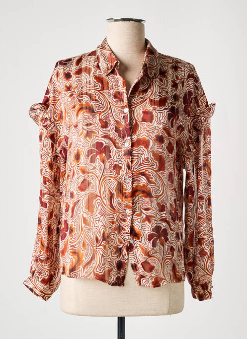 Blouse marron ESQUALO pour femme