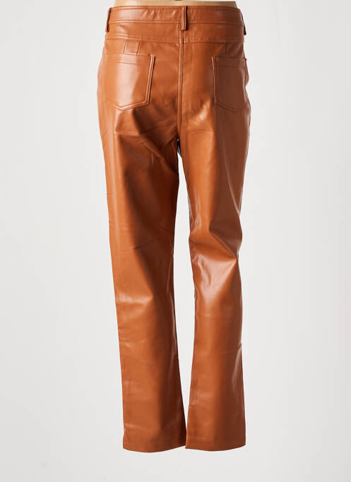 Pantalon slim marron ESQUALO pour femme