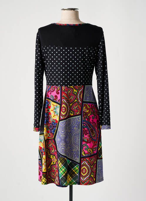 Robe mi-longue noir OLIVIER PHILIPS femme