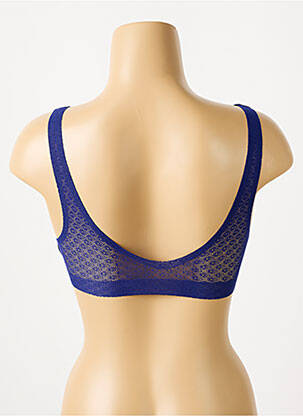 Soutien-gorge sans armature brassieres bleu SLOGGI femme