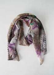 Foulard violet JULIE GUERLANDE pour femme seconde vue