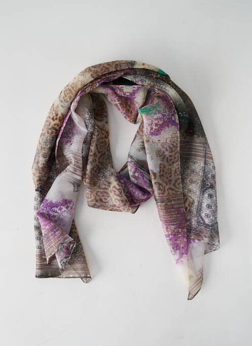 Foulard violet JULIE GUERLANDE pour femme