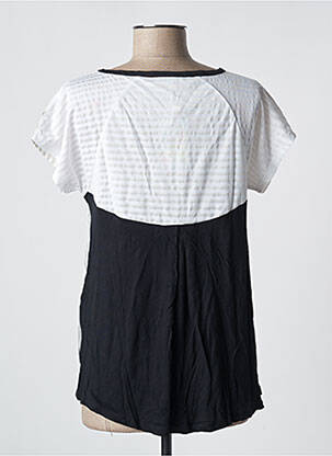 T-shirt sérigraphie avec strass manches courtes gris KALISSON femme
