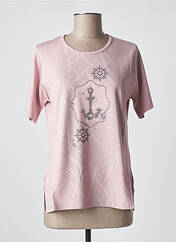 T-shirt rose TABEL pour femme seconde vue