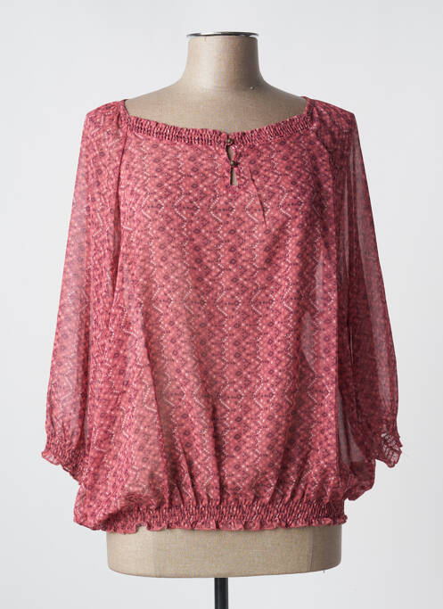 Blouse rose BAGORAZ pour femme