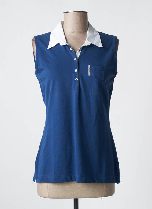 Polo bleu LE CABESTAN pour femme