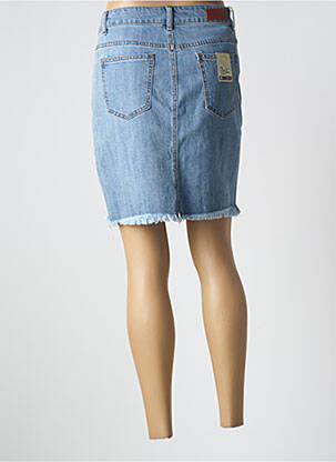 Jupe courte poches bleu TOXIK3 femme