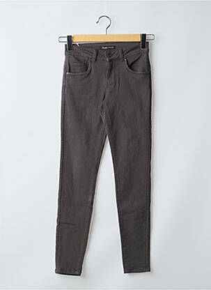 Jeans skinny push-up taille normale gris TOXIK3 femme