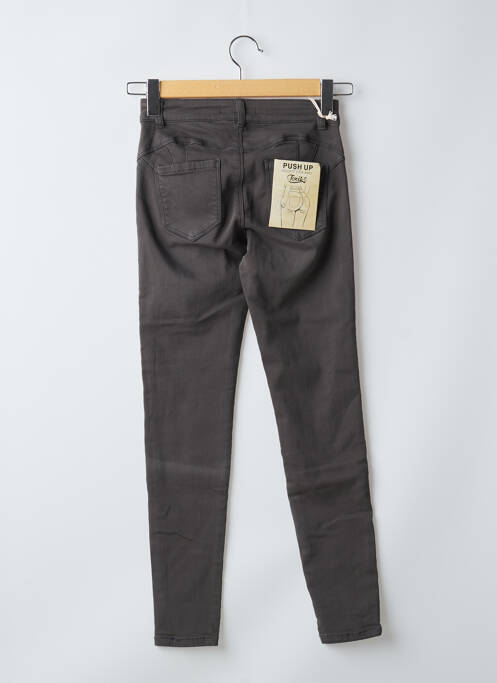Jeans skinny gris TOXIK3 pour femme