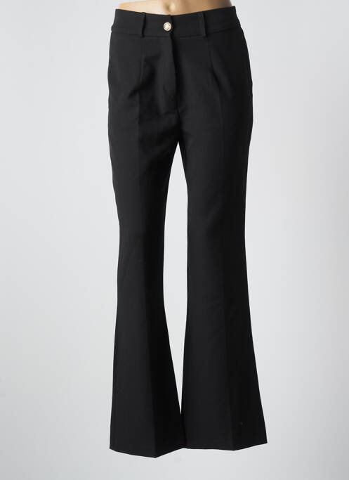 Pantalon droit noir CHARMING GIRL pour femme