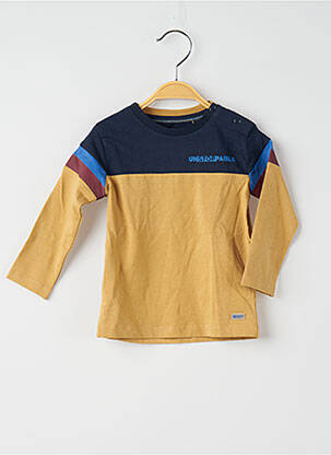 T-shirt manches longues manches longues bleu QUAPI garçon