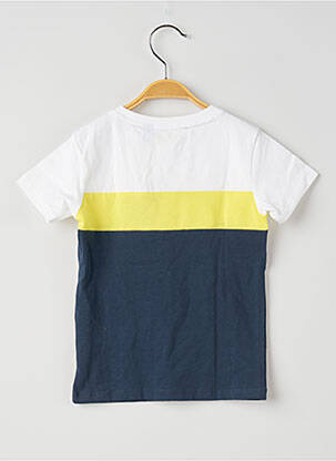 T-shirt coupe droite manches courtes bleu QUAPI garçon