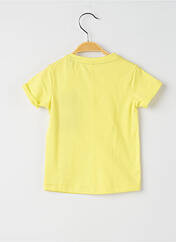 T-shirt jaune QUAPI pour garçon seconde vue