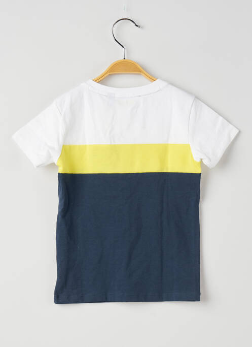 T-shirt coupe droite manches courtes bleu QUAPI garcon