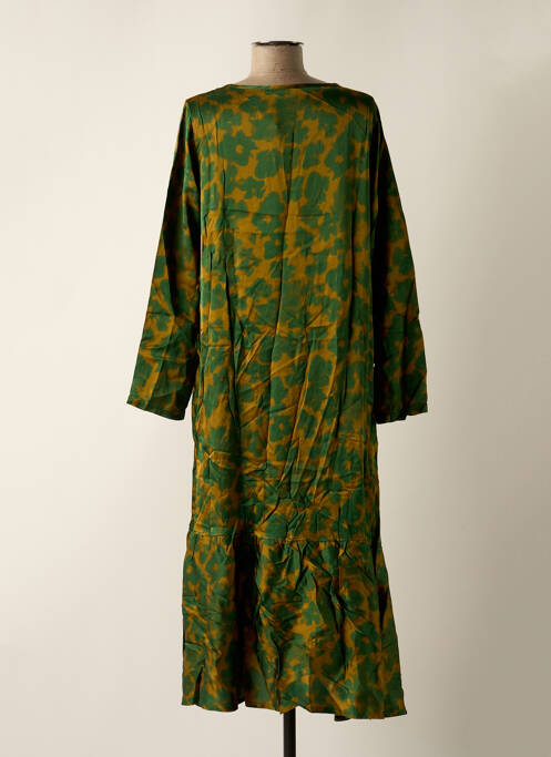 Robe longue vert TEHANA pour femme