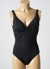 Maillot de bain 1 pièce noir LIVIA pour femme seconde vue