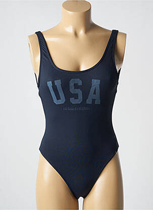 Maillot de bain 1 pièce haut soutien-gorge nageur haut soutien-gorge nageur bleu BANANA MOON femme