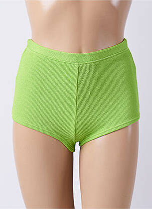 Bas de maillot de bain shorty shorty vert BANANA MOON femme