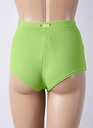 Bas de maillot de bain shorty shorty vert BANANA MOON femme