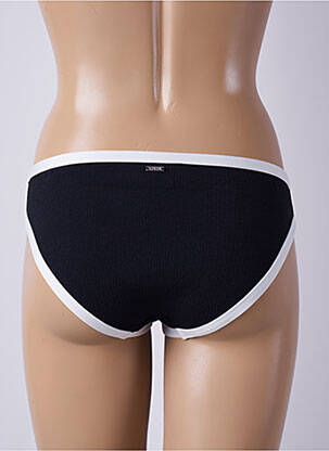 Bas de maillot de bain culotte culotte noir LIVIA femme