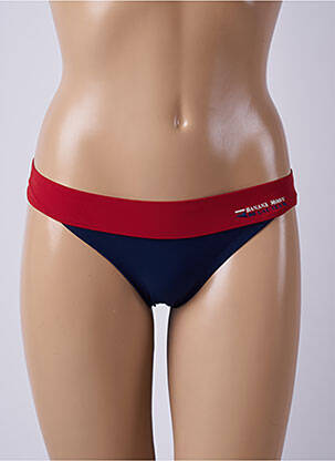 Bas de maillot de bain culotte culotte bleu BANANA MOON femme