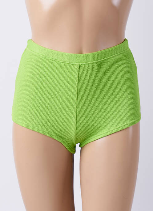 Bas de maillot de bain shorty shorty vert BANANA MOON femme