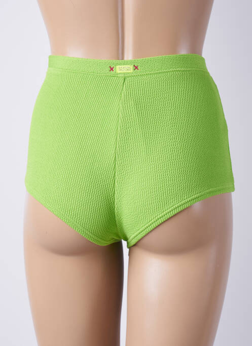 Bas de maillot de bain shorty shorty vert BANANA MOON femme