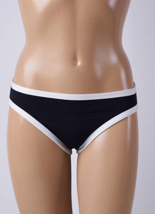 Bas de maillot de bain culotte culotte noir LIVIA femme