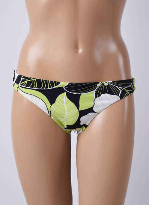 Bas de maillot de bain imprimé fantaisie culotte jaune BANANA MOON femme