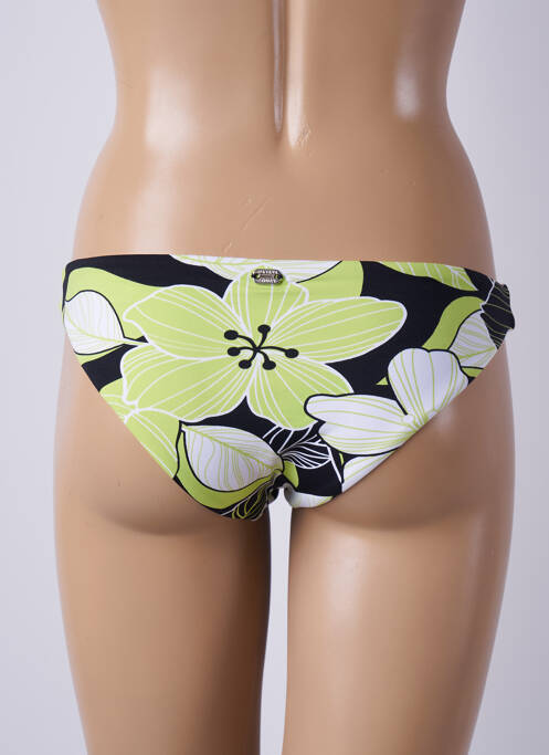 Bas de maillot de bain imprimé fantaisie culotte jaune BANANA MOON femme