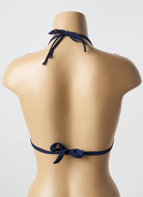 Haut de maillot de bain haut triangles haut triangles bleu BANANA MOON femme