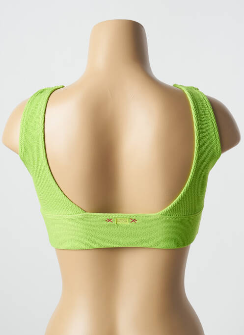 Haut de maillot de bain vert BANANA MOON femme