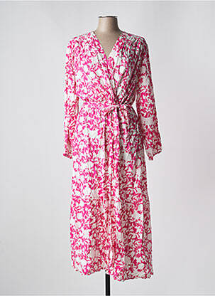 Robe longue rose CHRISTY pour femme