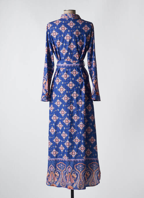 Robe longue bleu AMY&CLO pour femme