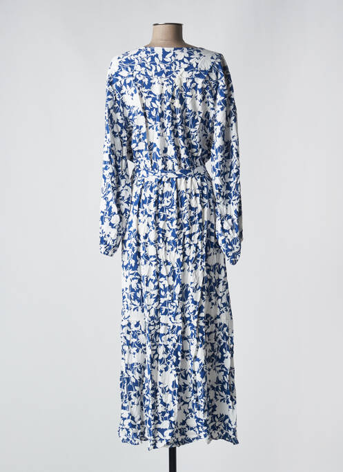 Robe longue bleu CHRISTY pour femme